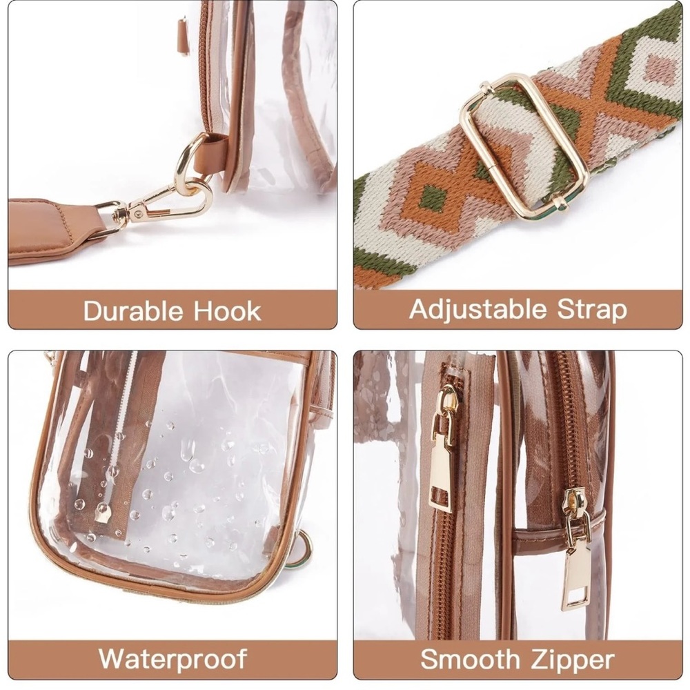 Transparent Sling Bag - Picture 4 of 12